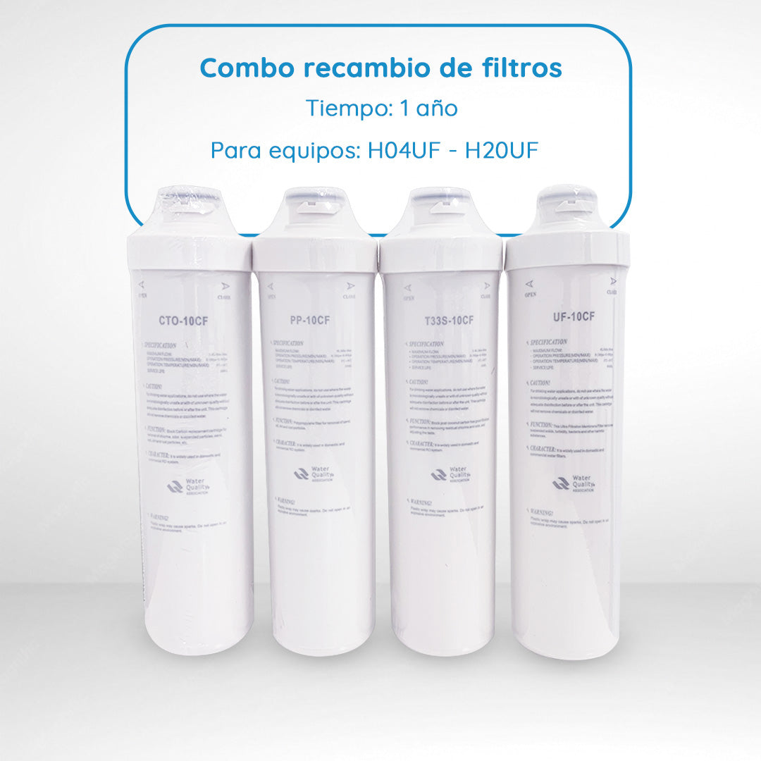 H04 UF y H20 UF - COMBO 1 AÑO