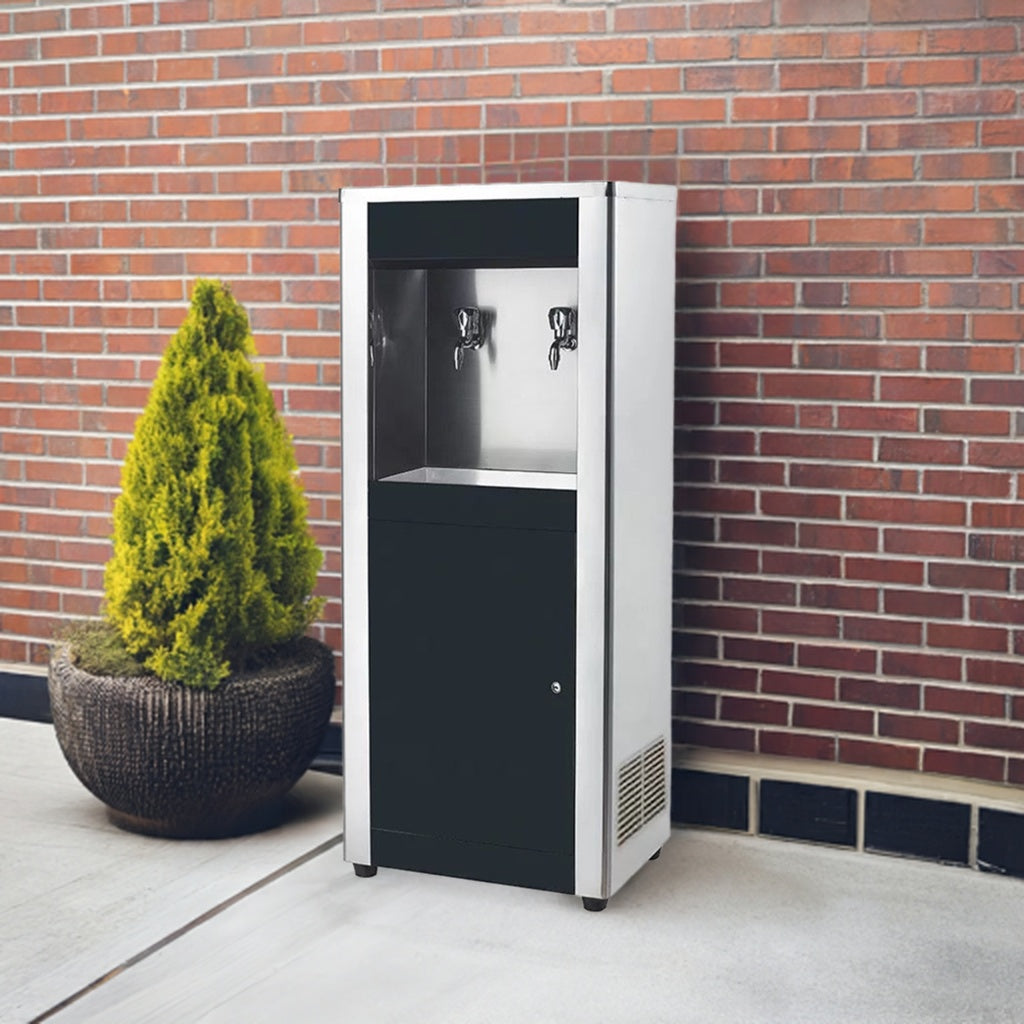 DISPENSADOR DE AGUA DE PISO, AGUA FRIA Y CALIENTE, TANQUES DE 5L