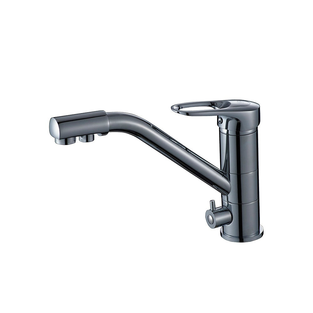 GRIFERÍA MONOCOMANDO COLOR CROMO P/MESADA HORIZONTAL - FIL-GRI-SPR-1321