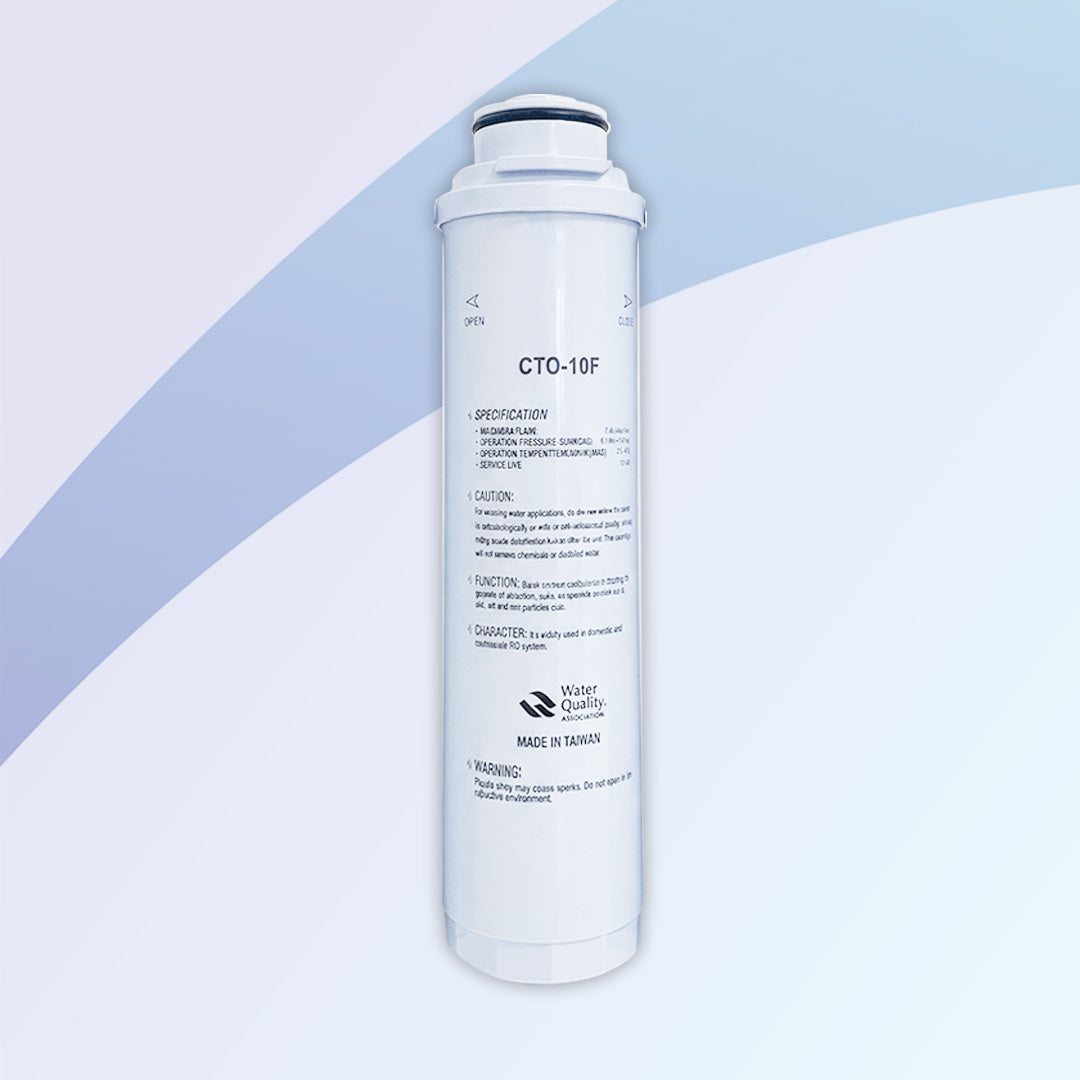 Filtro de carbon activado en bloque para purificador FFC y FFB