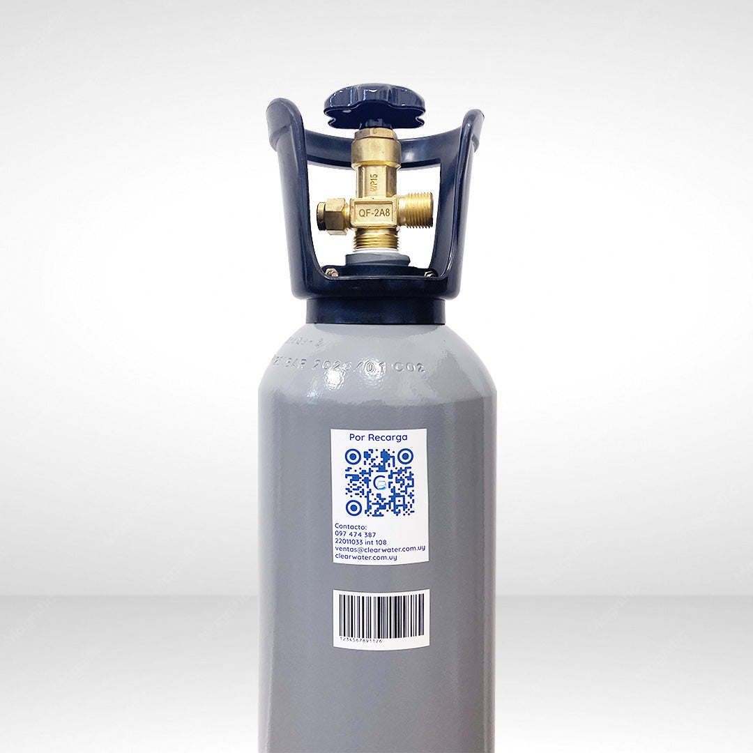 Tanque de CO₂ de metal 7 L