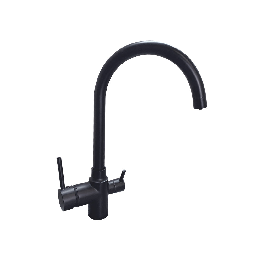 GRIFERÍA MONOCOMANDO P/MESADA CON CONEXION PARA PURIFICADOR SPR2208 BLACK
