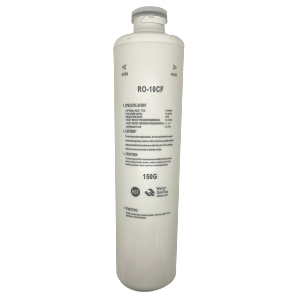 Filtro premium de Osmosis Inversa para filtrar sales y minerales con microfiltrado