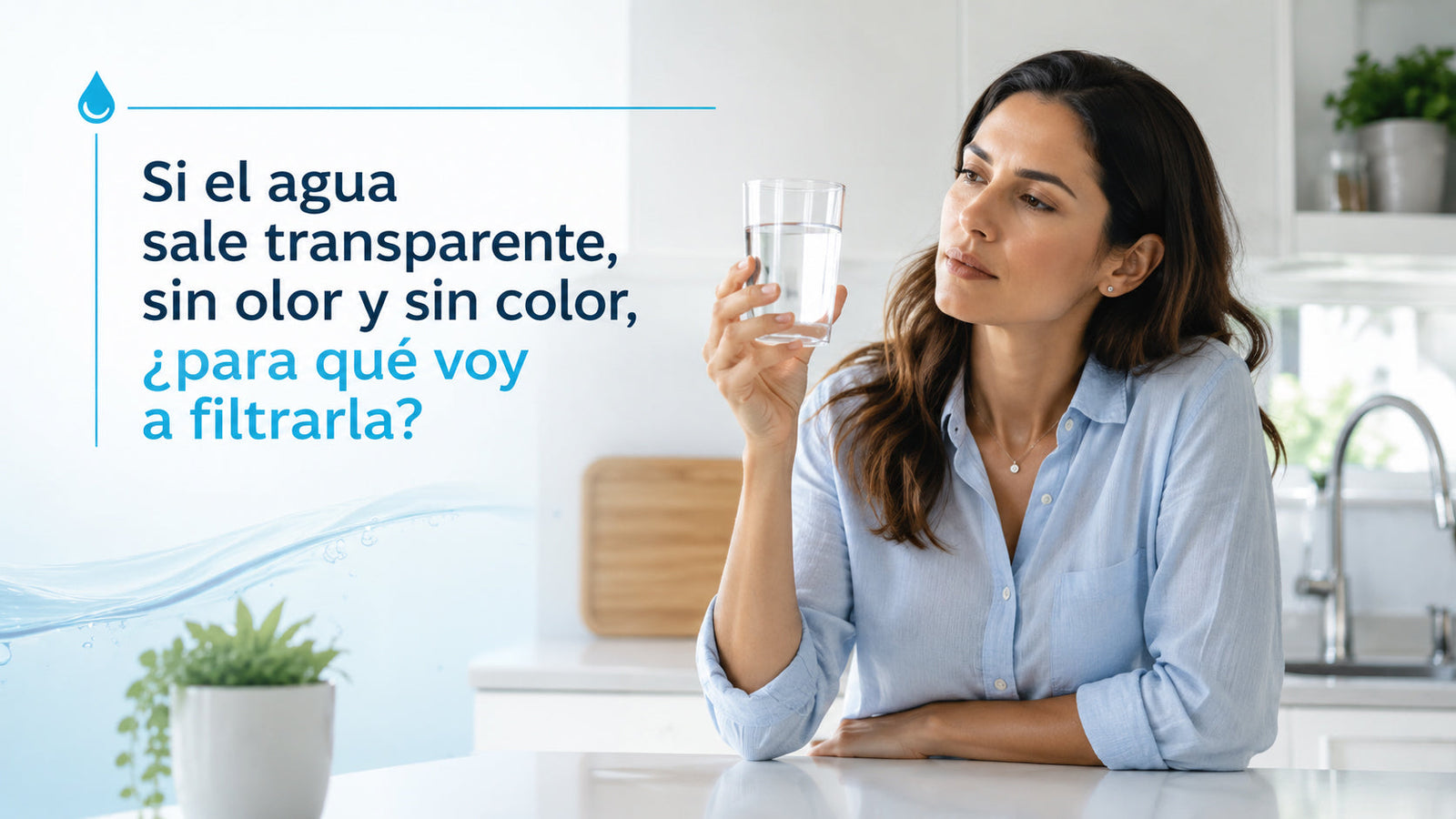 El agua de la canilla se ve cristalina. Pero ¿qué contiene realmente?