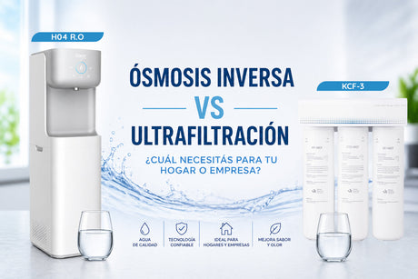 Ósmosis inversa vs ultrafiltración: ¿cuál necesitás para tu hogar o empresa?