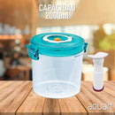 RECIPIENTE AL VACIO DE 2000ML