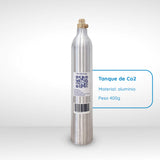 TANQUE CO2 DE METAL PARA GASIFICADORAS LLENO