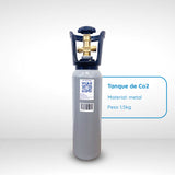 Tanque de CO₂ de metal 2,5 L