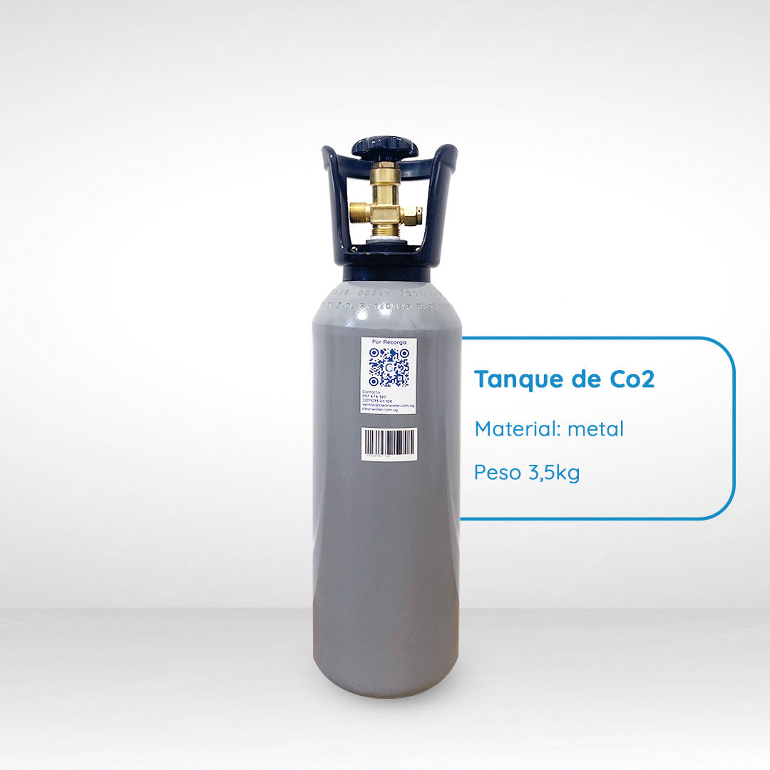 Tanque de CO₂ de metal 5 L