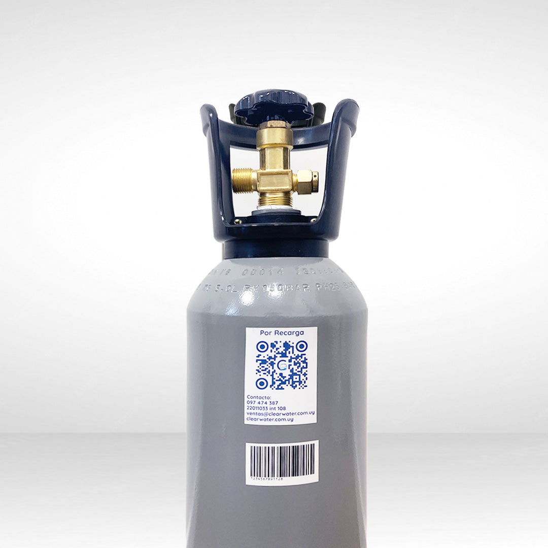 Tanque de CO₂ de metal 5 L