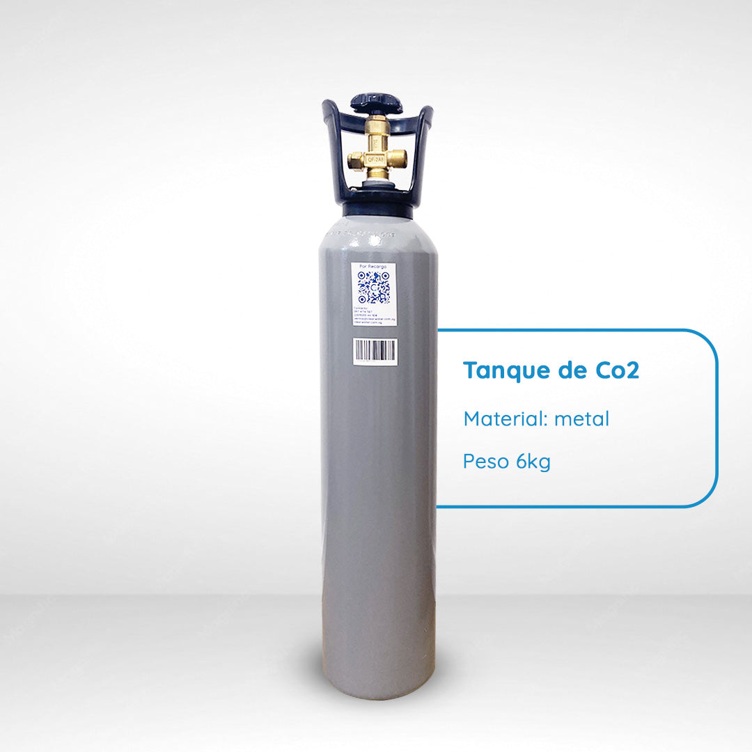 Tanque de CO₂ de metal 7 L