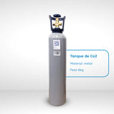 Tanque de CO₂ de metal 7 L
