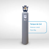 Tanque de CO₂ de metal 10 L