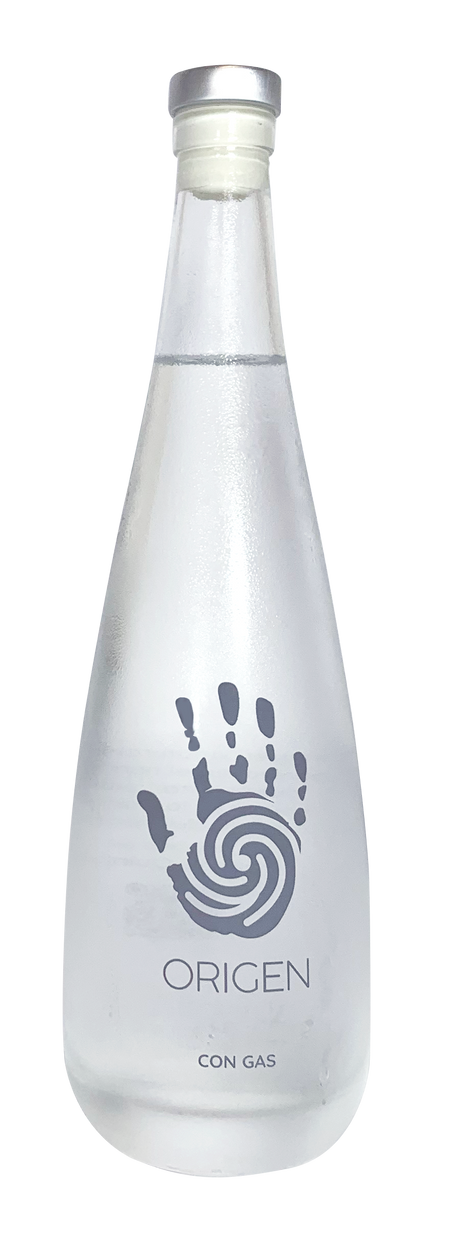 BOTELLA VIDRIO CON GAS - ORIGEN