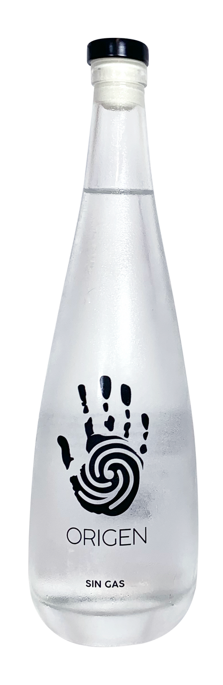 BOTELLA VIDRIO SIN GAS - ORIGEN